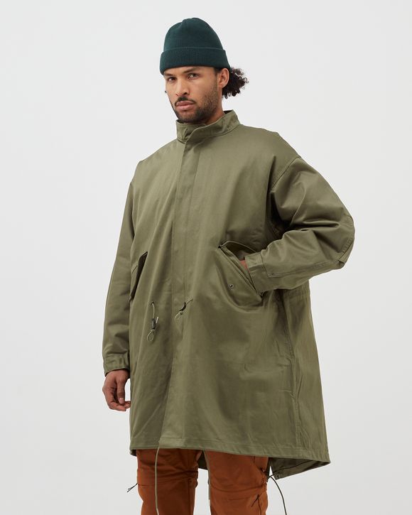 Uniform Bridge FISHTAIL PARKA Green - SAGEGREEN