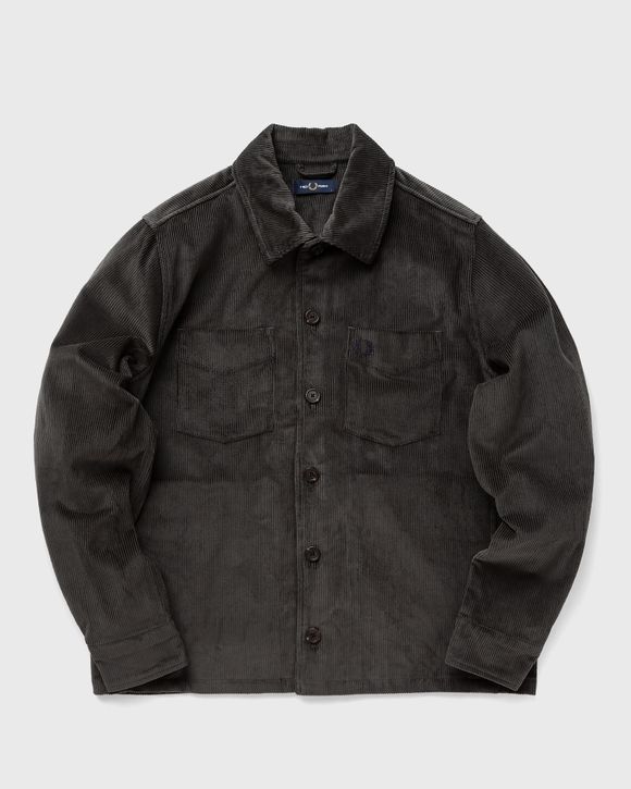 Fred Perry CORD OVERSHIRT Green