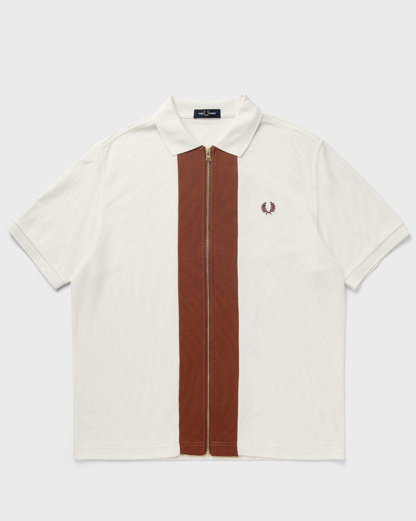 ZIP THROUGH POLO SHIRT