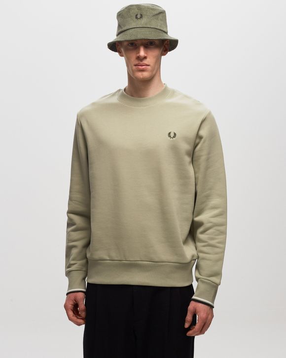 Fred Perry Crew Neck Sweatshirt Green BSTN Store