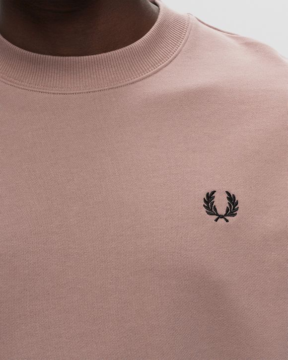 Fred perry pink discount sweatshirt