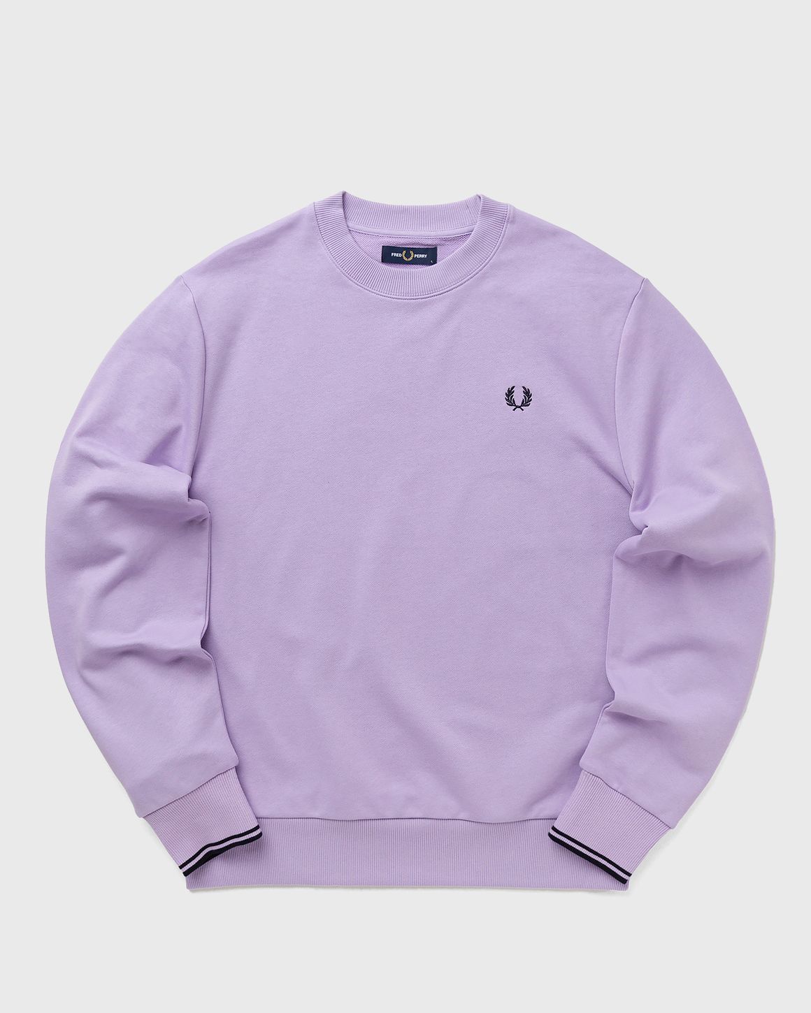 Fred Perry CREW NECK SWEATSHIRT Purple BSTN Store