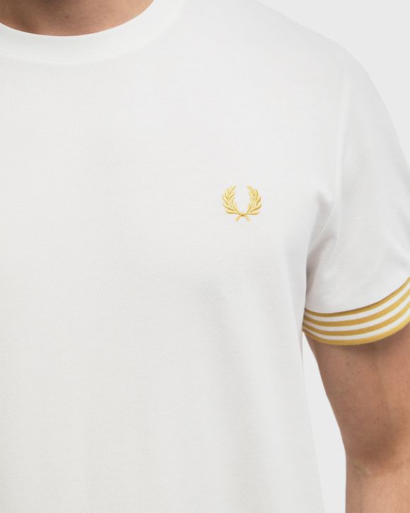 STRIPED CUFF T-SHIRT