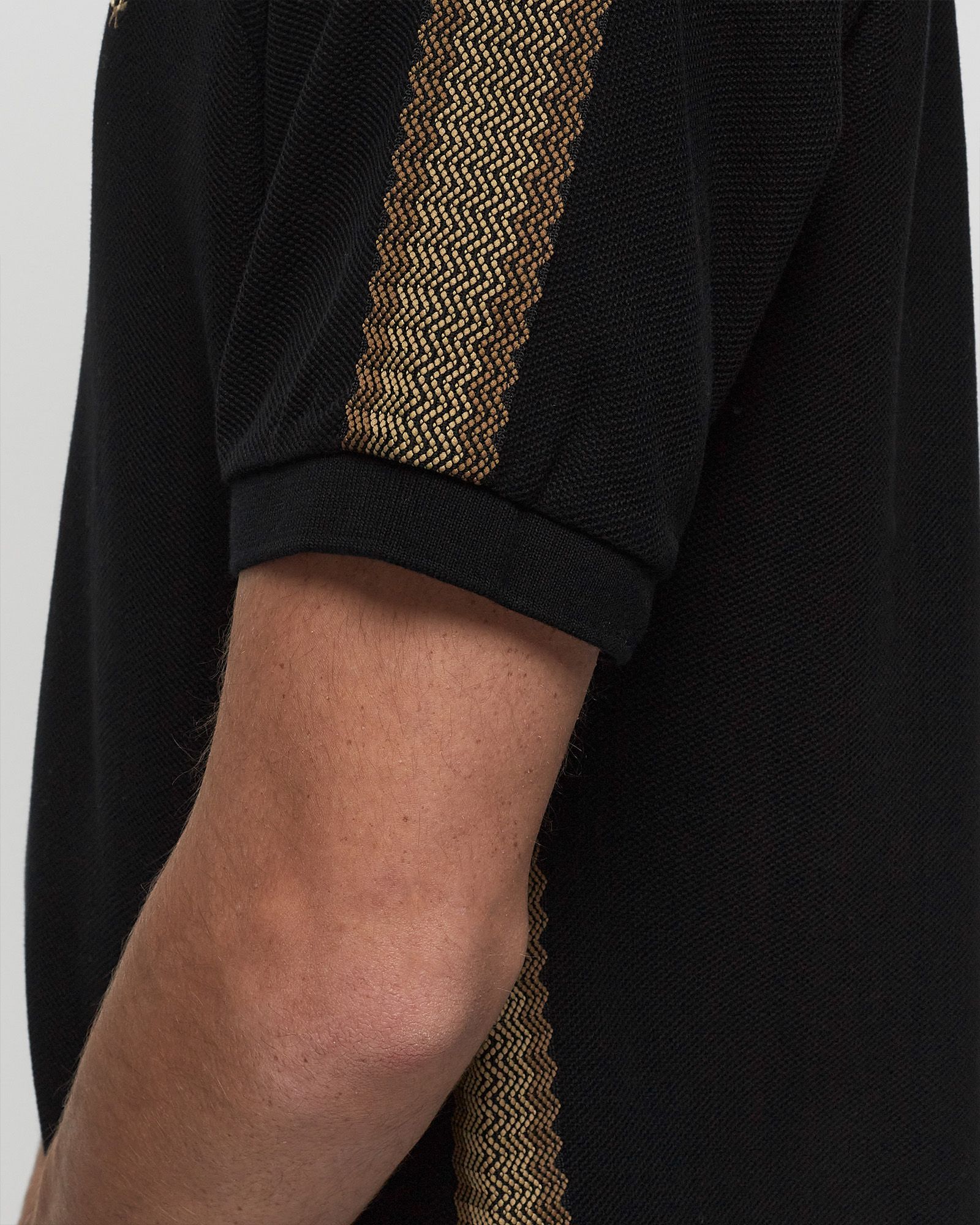 Honeycomb Taped polo Shirt