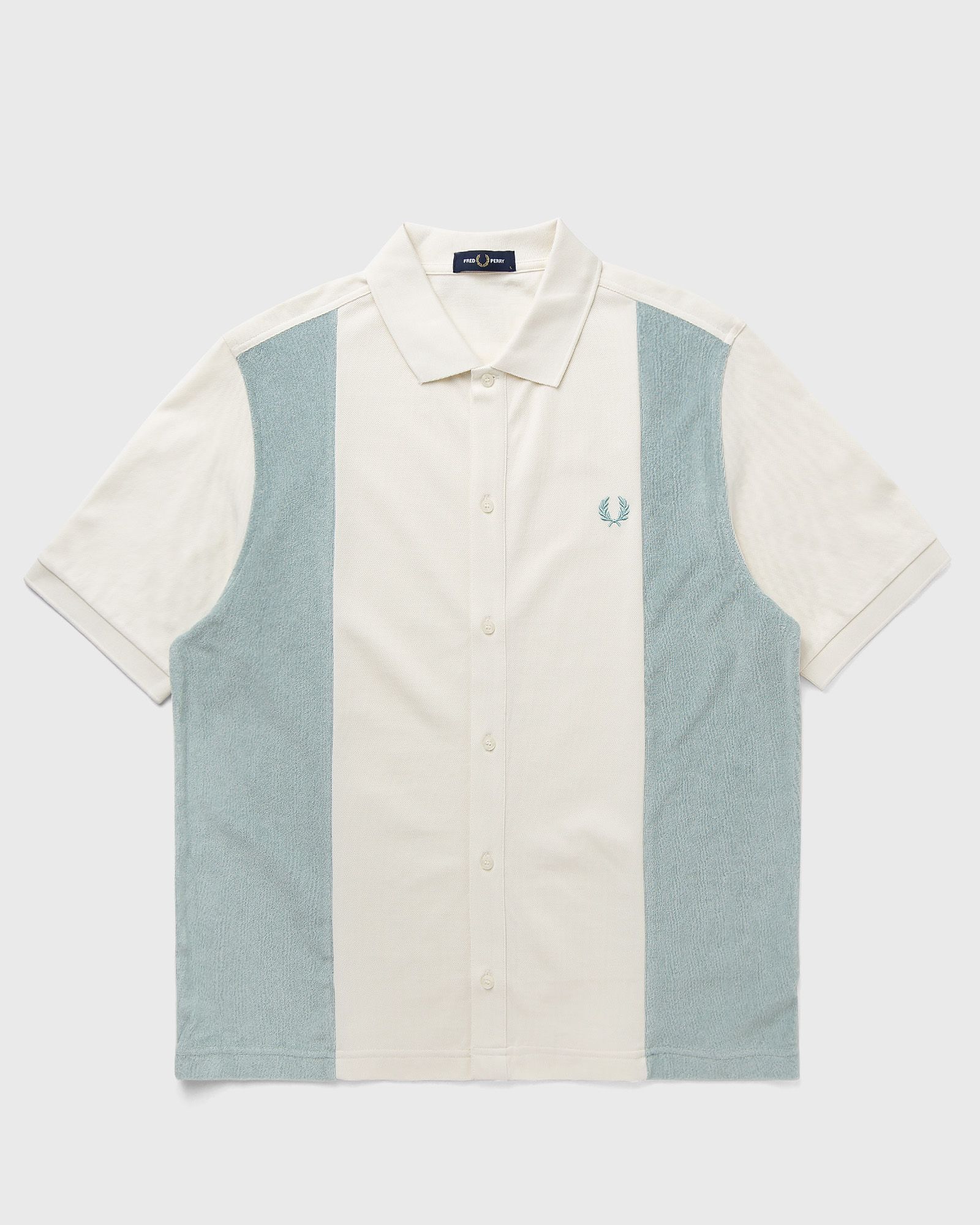 TOWELLING PANEL POLO SHIRT