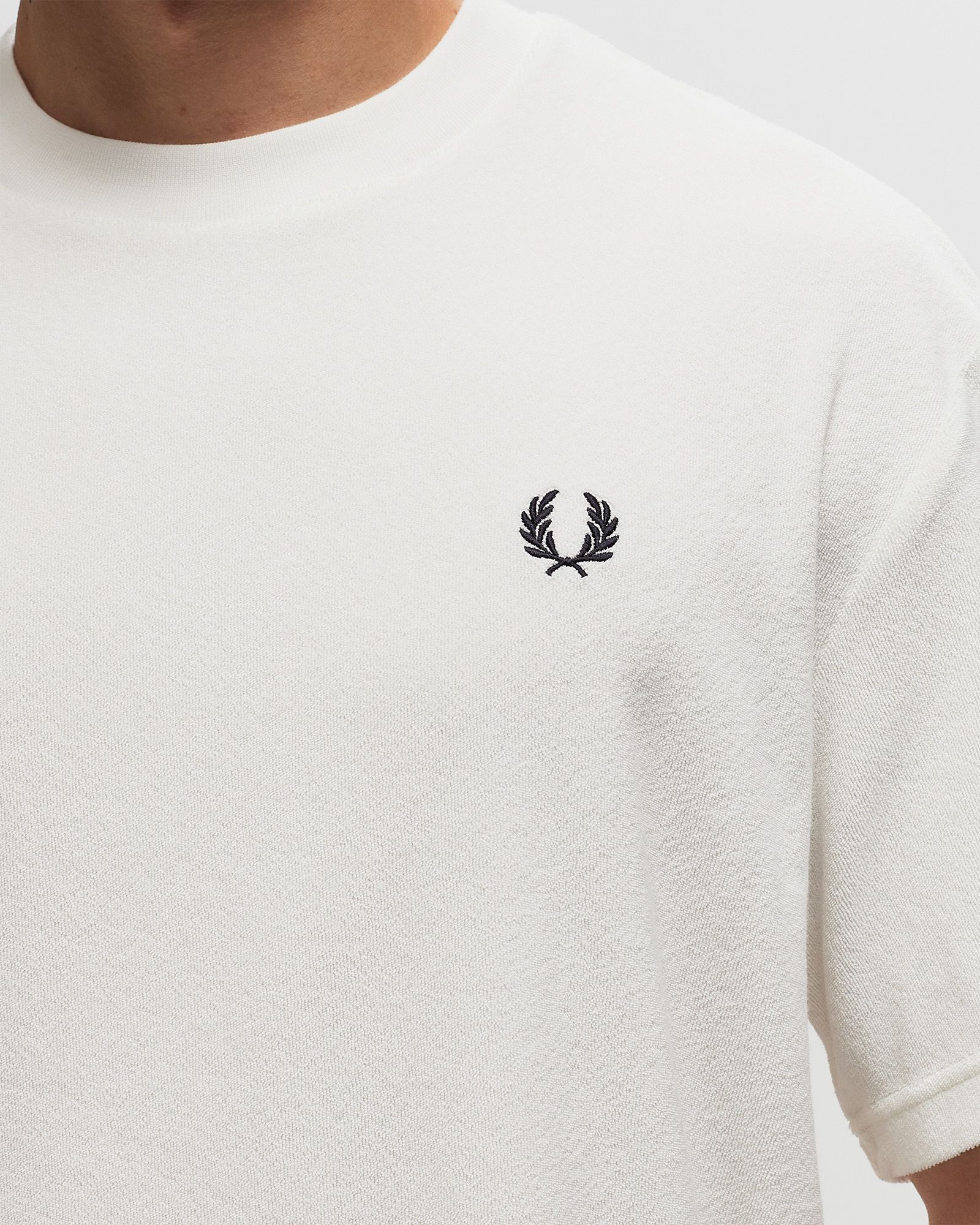 RELAXED TOWELLING T-SHIRT