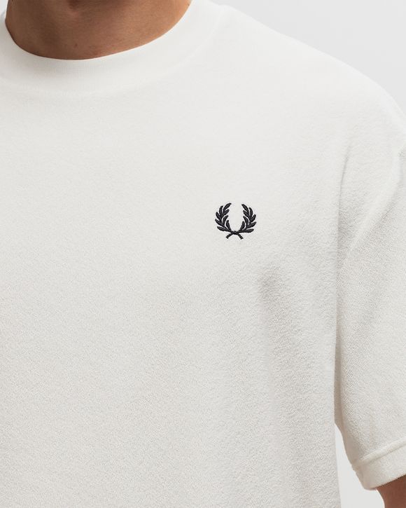 Fred Perry RELAXED TOWELLING T-SHIRT White | BSTN Store