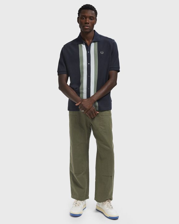Thumbnail - PANELLED BUTTON THROUGH POLOS
