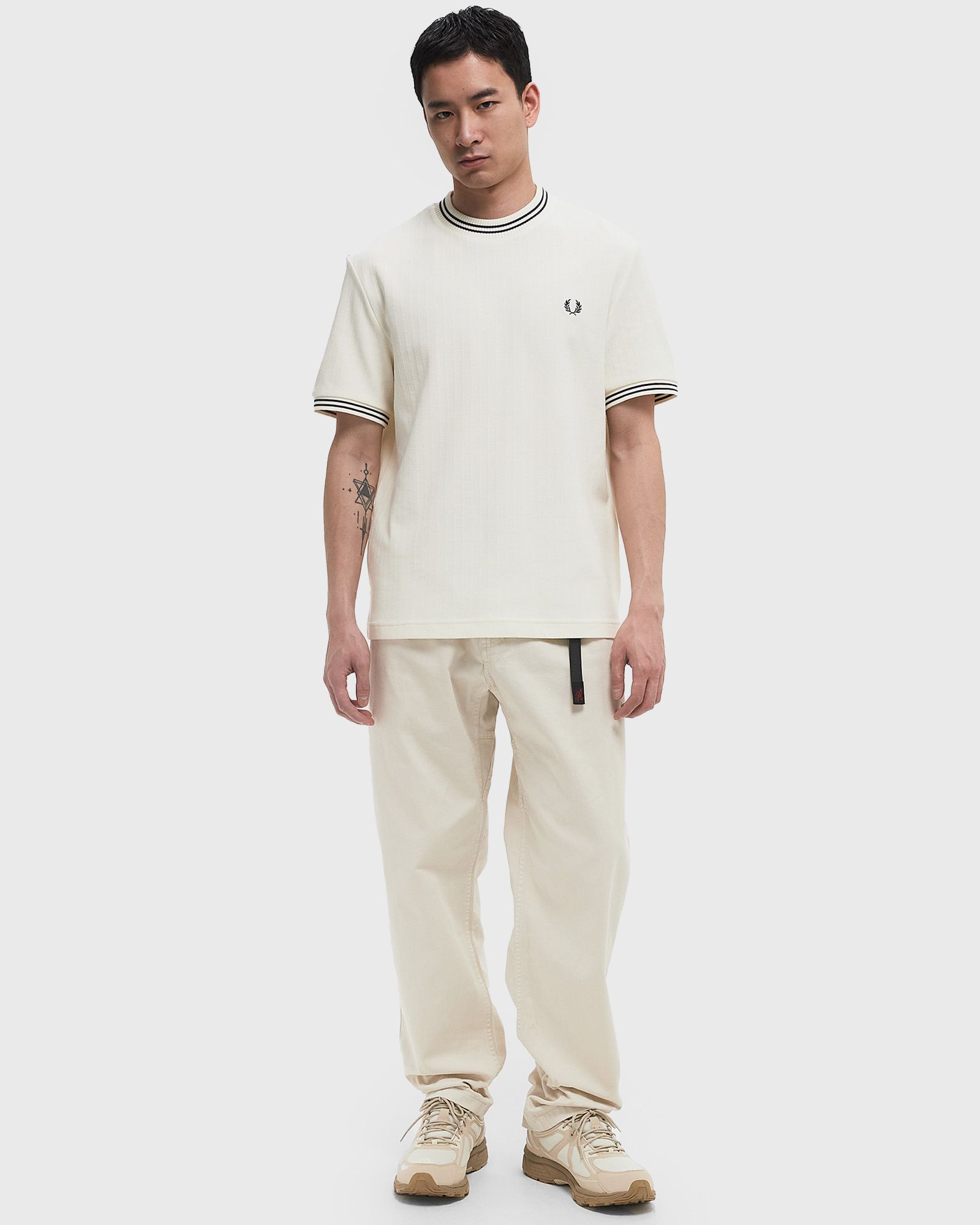 RIBBED JERSEY T-SHIRT