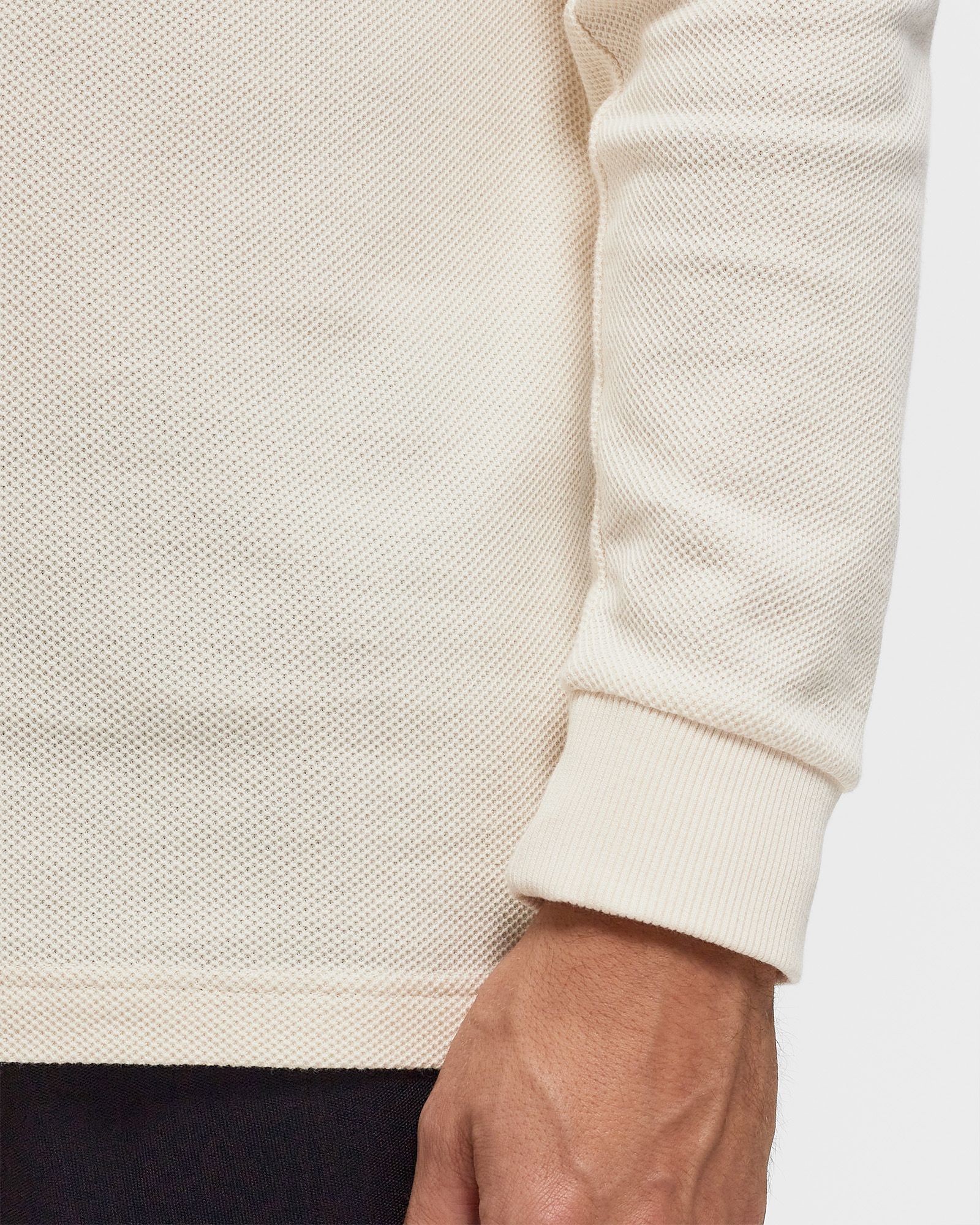 HONEYCOMB LONG SLEEVE POLO