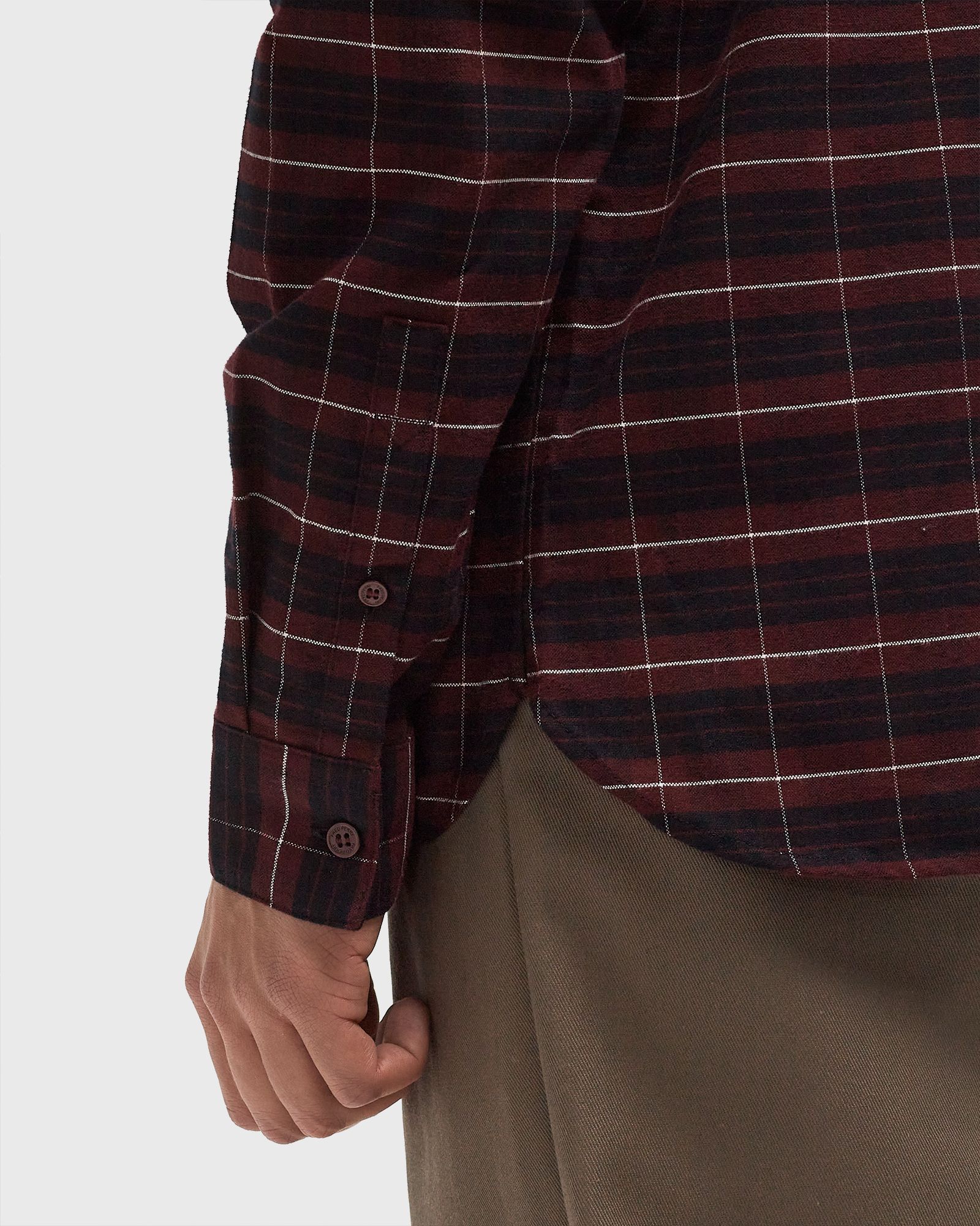 BRUSHED OXFORD TARTAN SHIRT