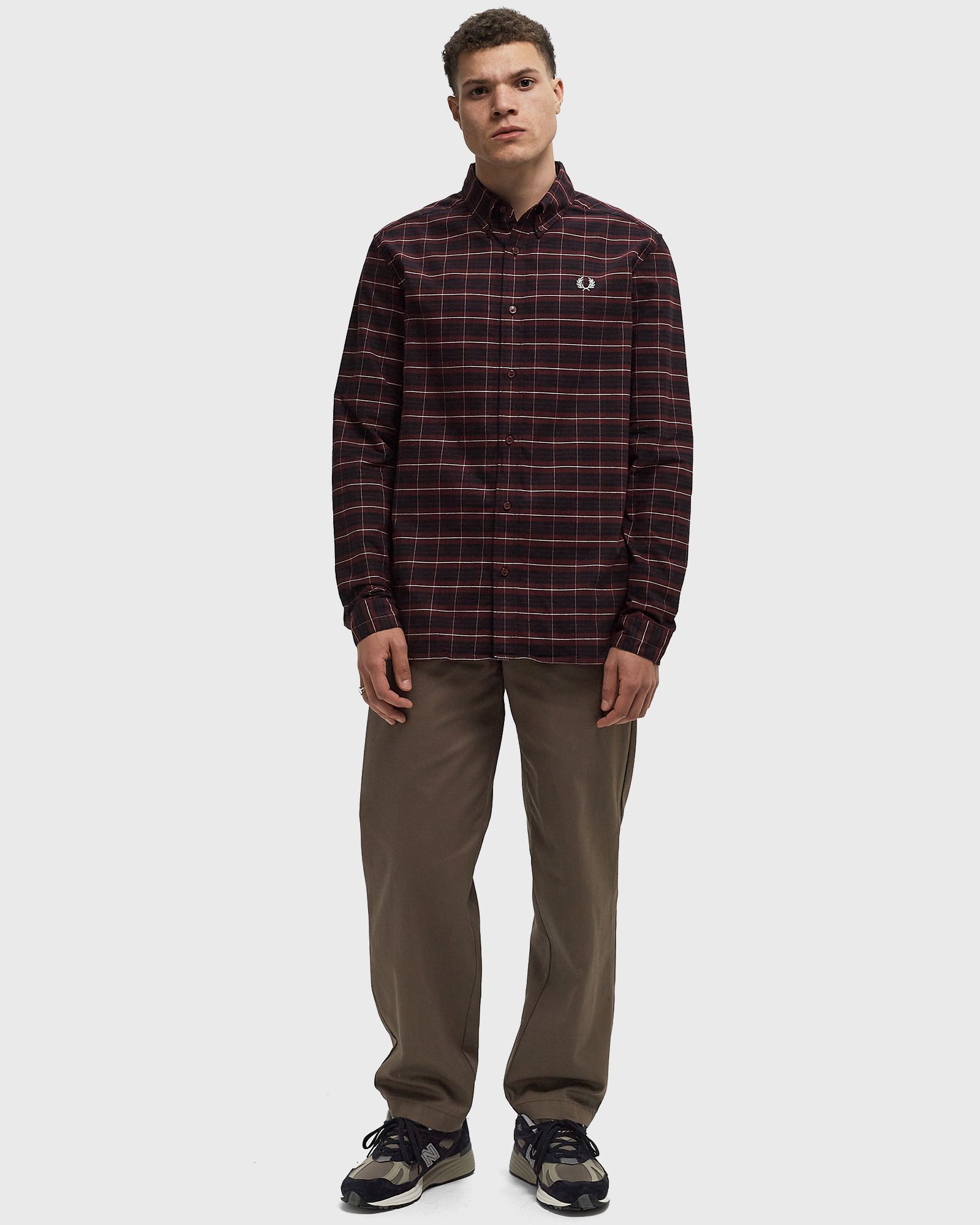 BRUSHED OXFORD TARTAN SHIRT