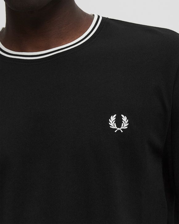 Fred Perry TWIN TIPPED T-SHIRT Black | BSTN Store