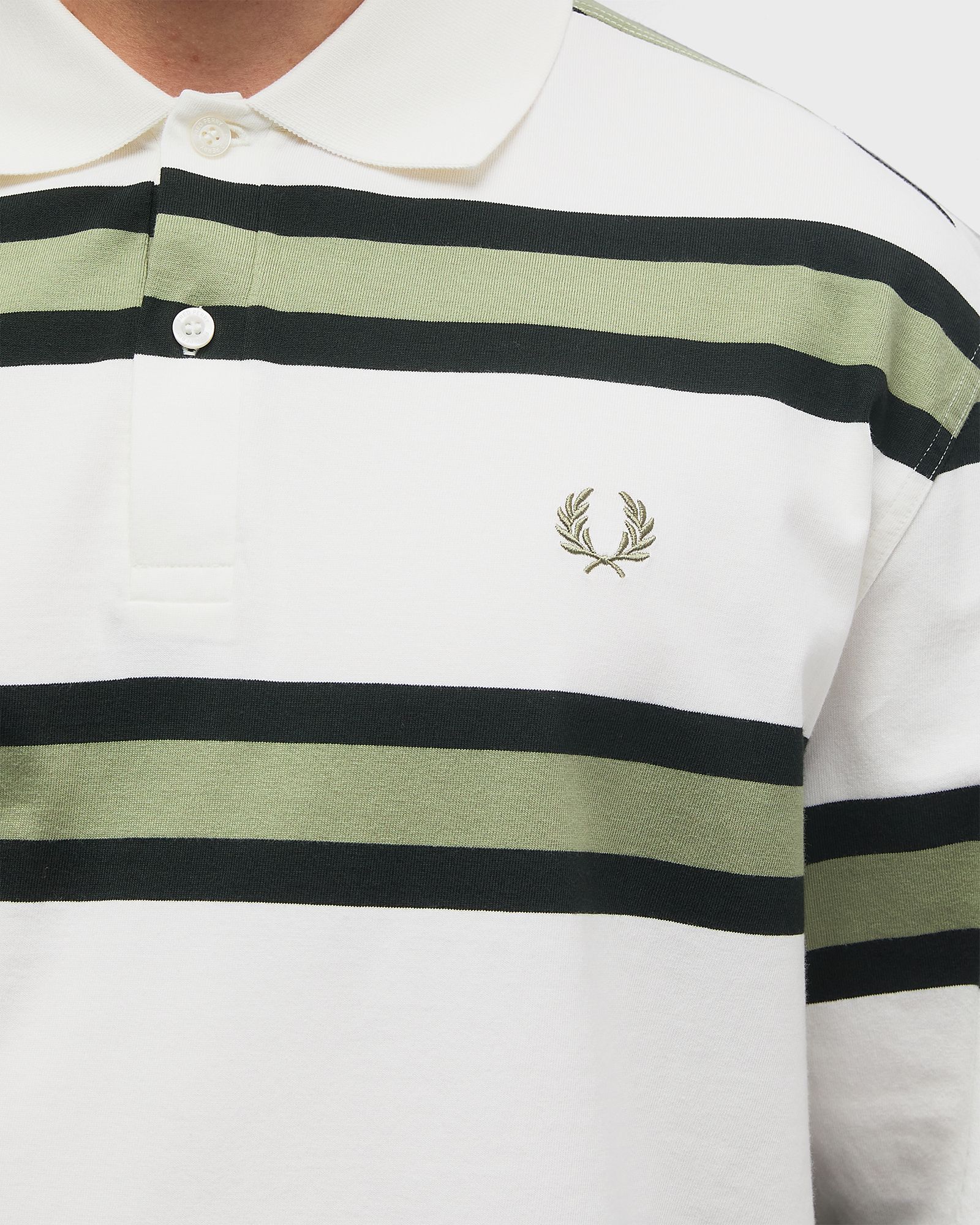 JERSEY STRIPE POLO SHIRT