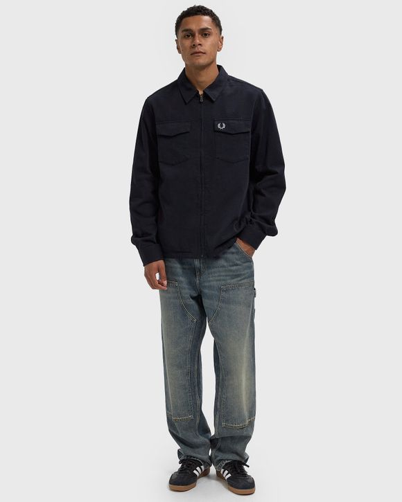 Thumbnail - TWILL ZIP THROUGH OVERSHIRT