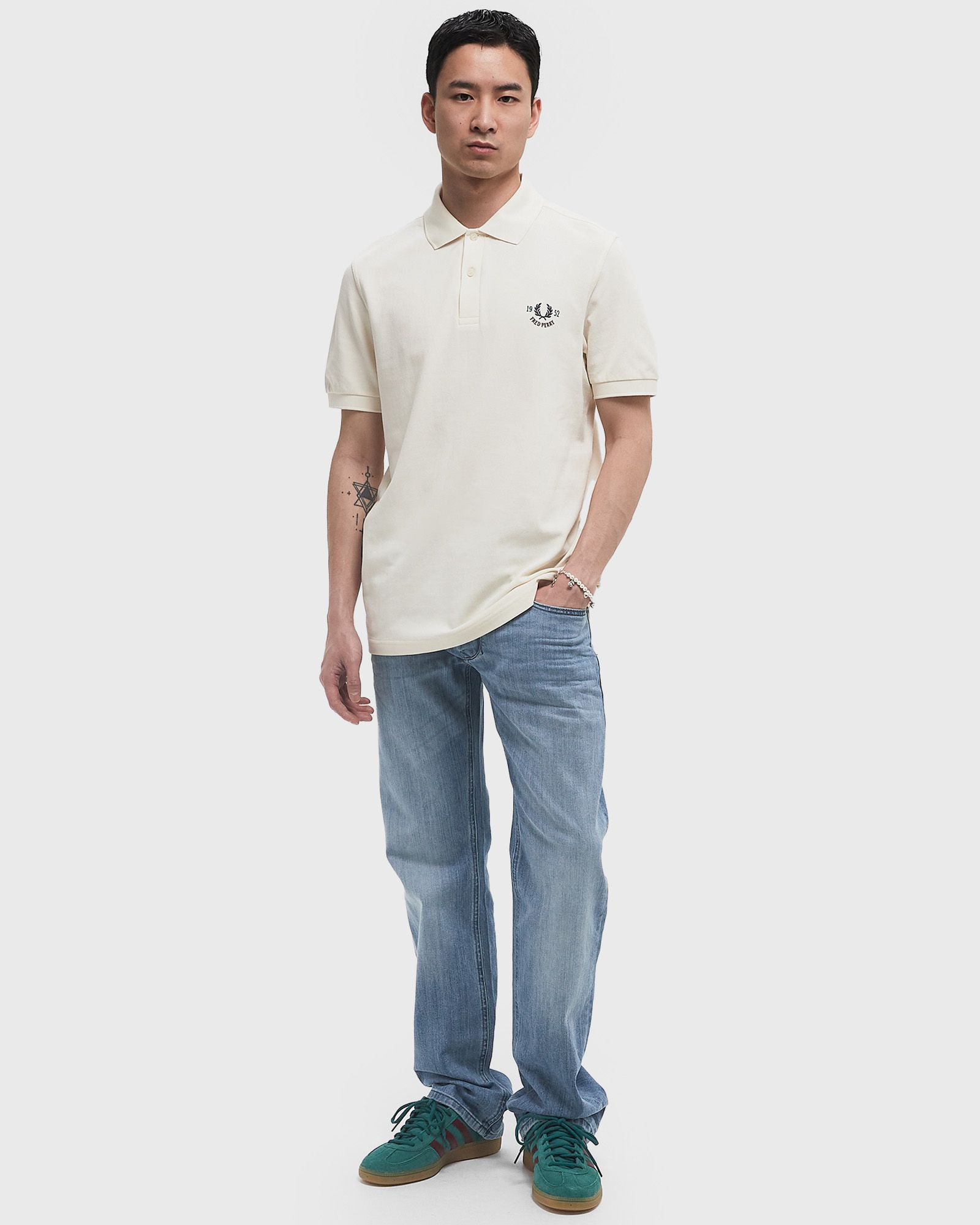 CLUBHOUSE EMBROIDERED POLO SHI