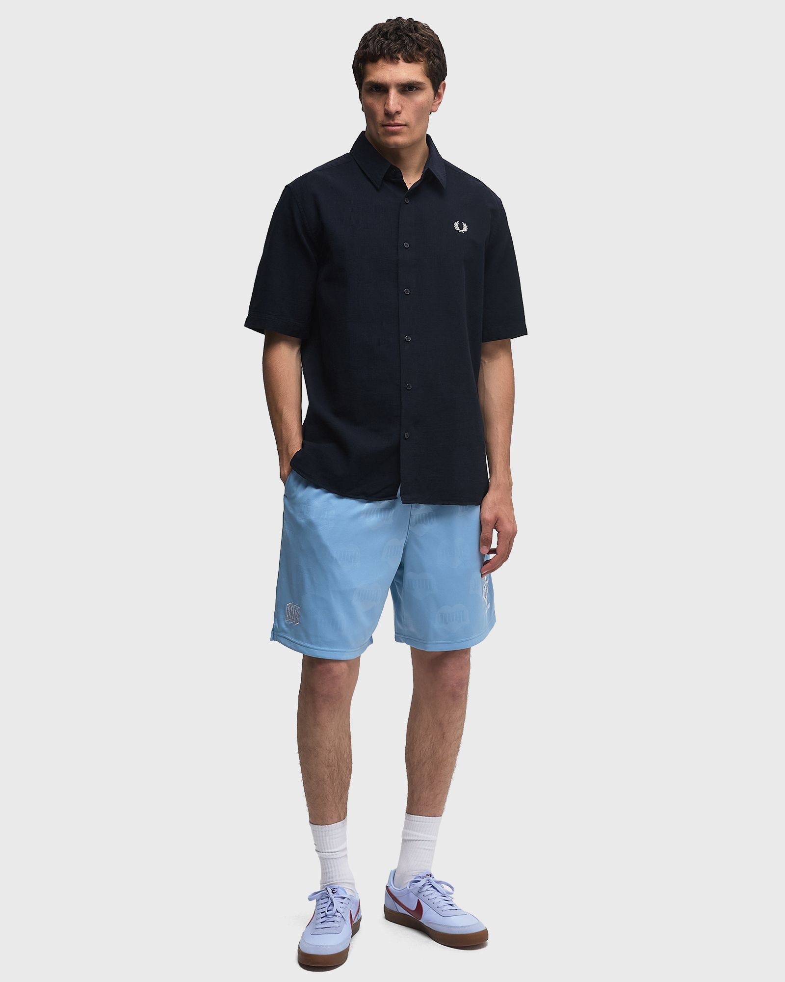 TEXTURED SEERSUCKER SHIRT