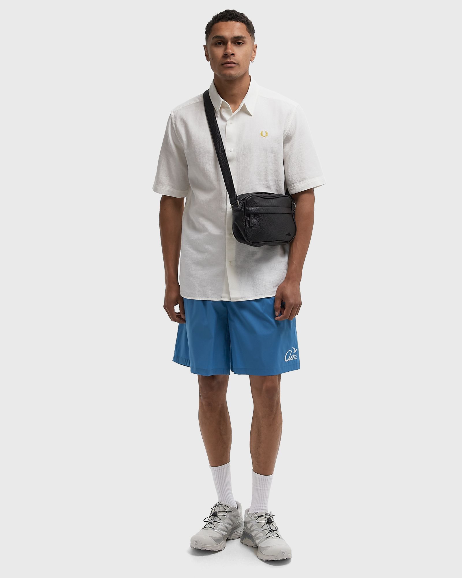 TEXTURED SEERSUCKER SHIRT