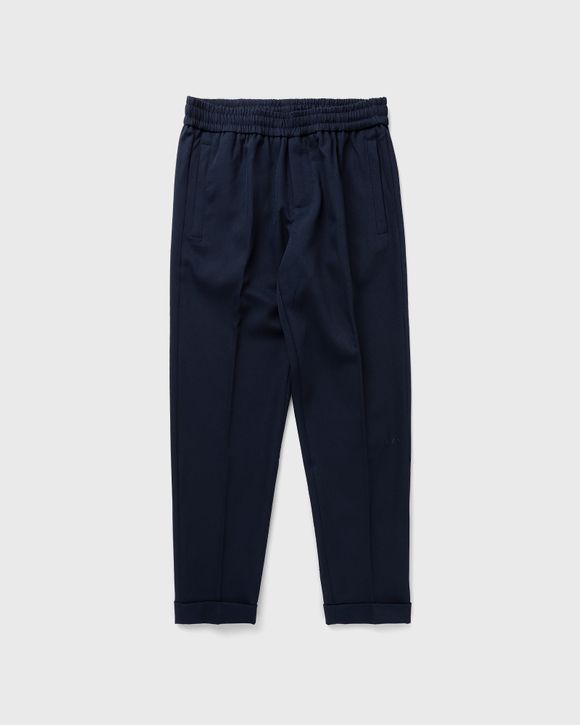 Slim Elasticated Trousers - Navy – ØLÅF