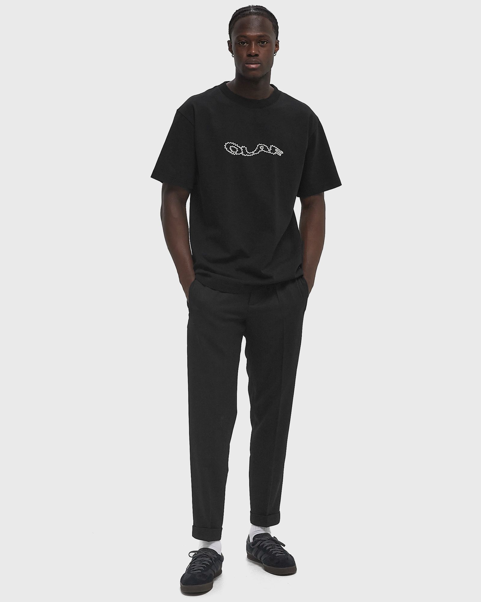 SLIM ELASTICATED TROUSER