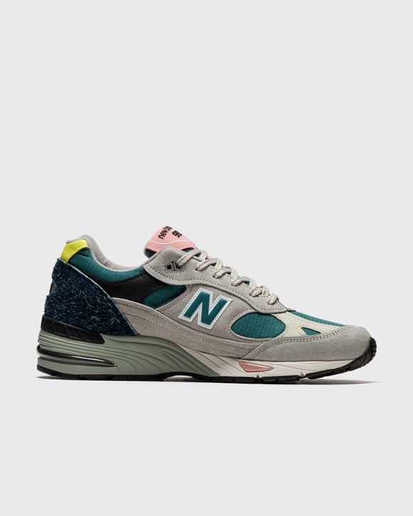 New Balance M991PSG Grey - GREY/TEAL (123)