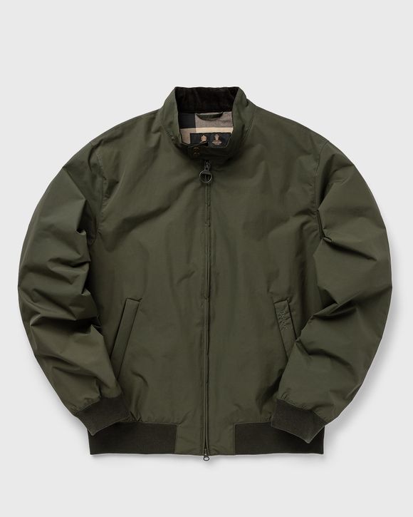 Barbour Royston Harrington Jacket Olive - Terraces Menswear