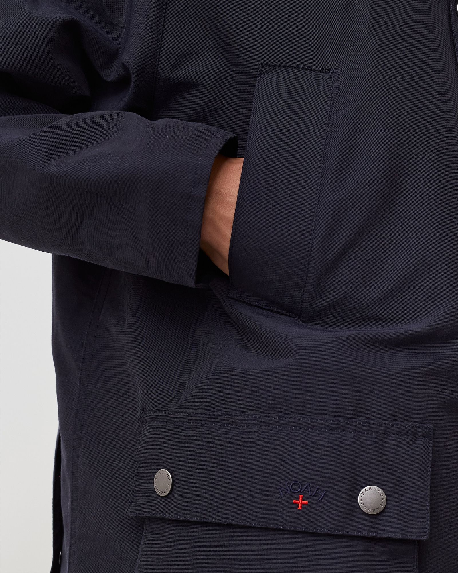 ジャケット・アウター Noah Barbour 60/40 Bedale Jacket Navy L Barbour Barbour x NOAH 60/40 Cas Jacket Blue | BSTN Store