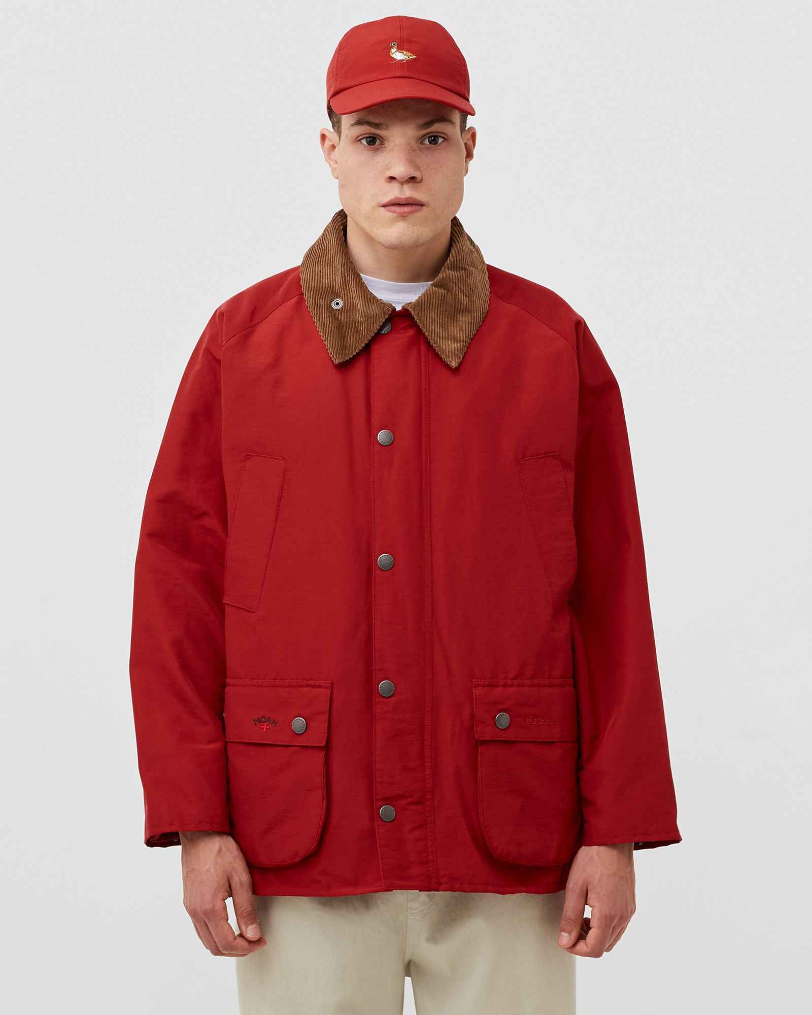 Barbour Barbour x NOAH 60/40 Cas Jacket Red | BSTN Store