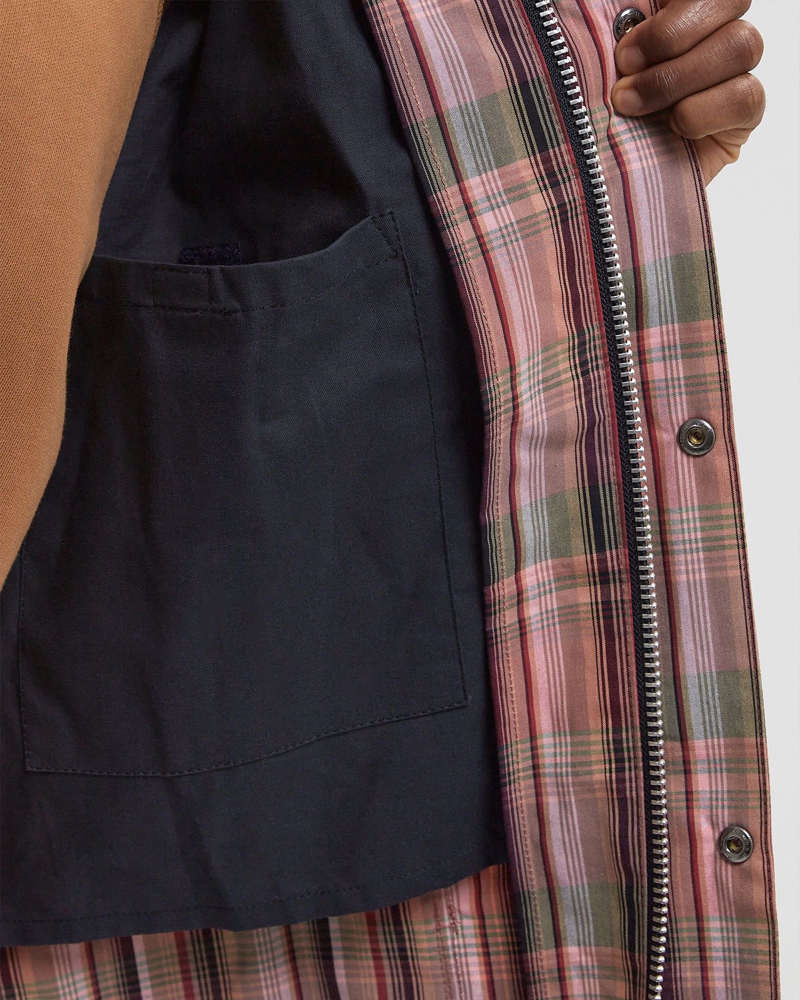 x Noah Madras Bedale Casual Jacket