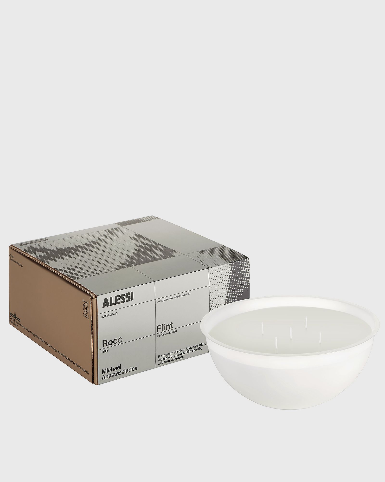 Alessi ROCC,DUFTKERZE FLINT L - 1,2KG No | BSTN Store
