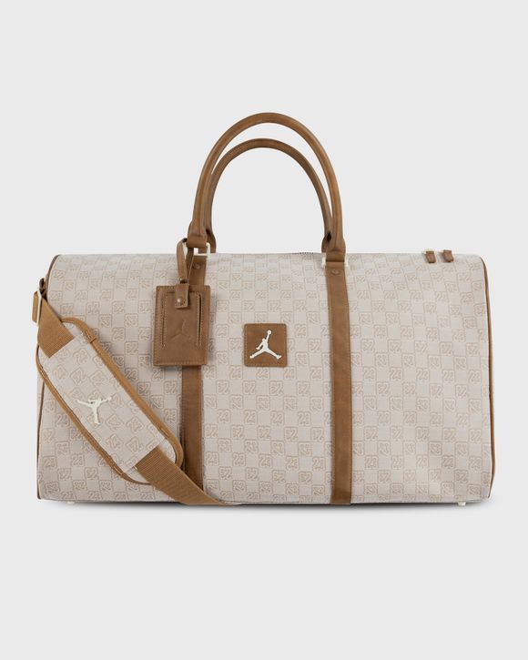 Jordan MONOGRAM DUFFLE BAG Beige | BSTN Store