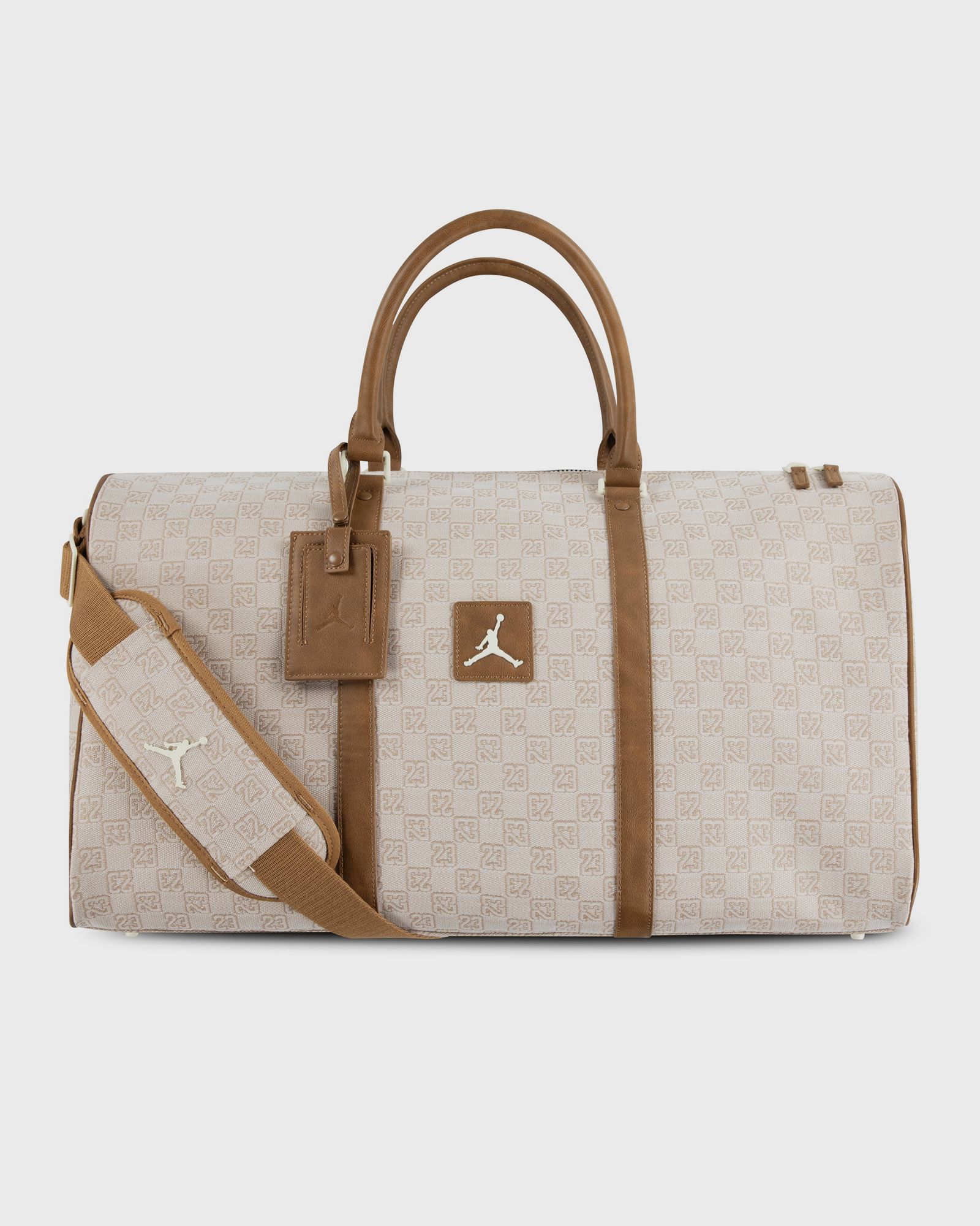 Jordan MONOGRAM DUFFLE BAG Beige | BSTN Store