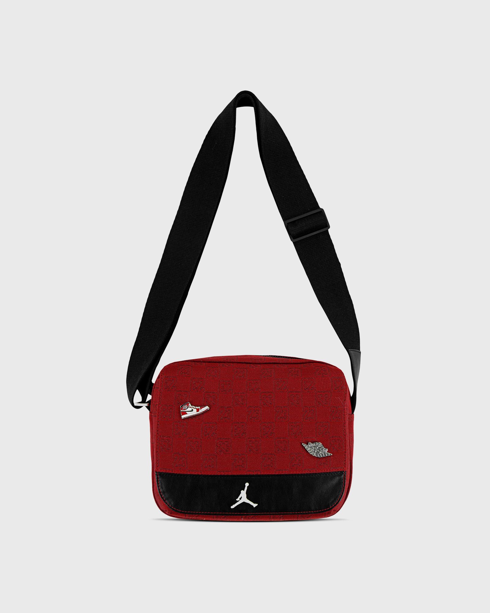 バッグ JORDAN BRAND MONOGRAM MINI MESSENGER BAG Red Jordan Monogram Mini Messenger Bag - JD Sports Global