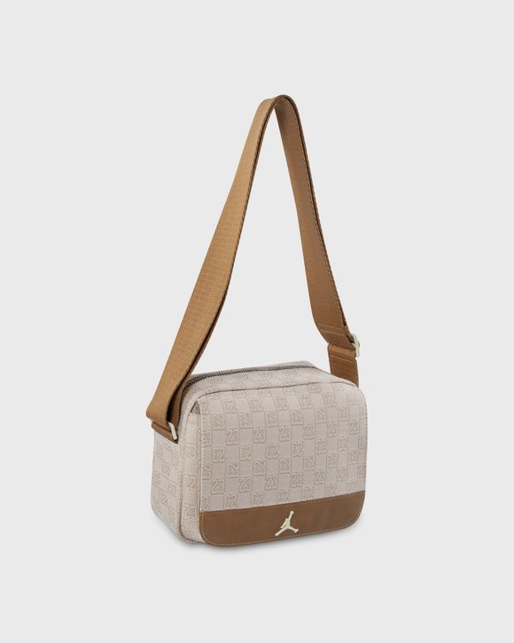 Jordan MONOGRAM MINI MESSENGER BAG Beige - COCONUT MILK