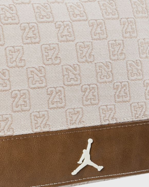 Jordan MONOGRAM MINI MESSENGER BAG Beige - COCONUT MILK