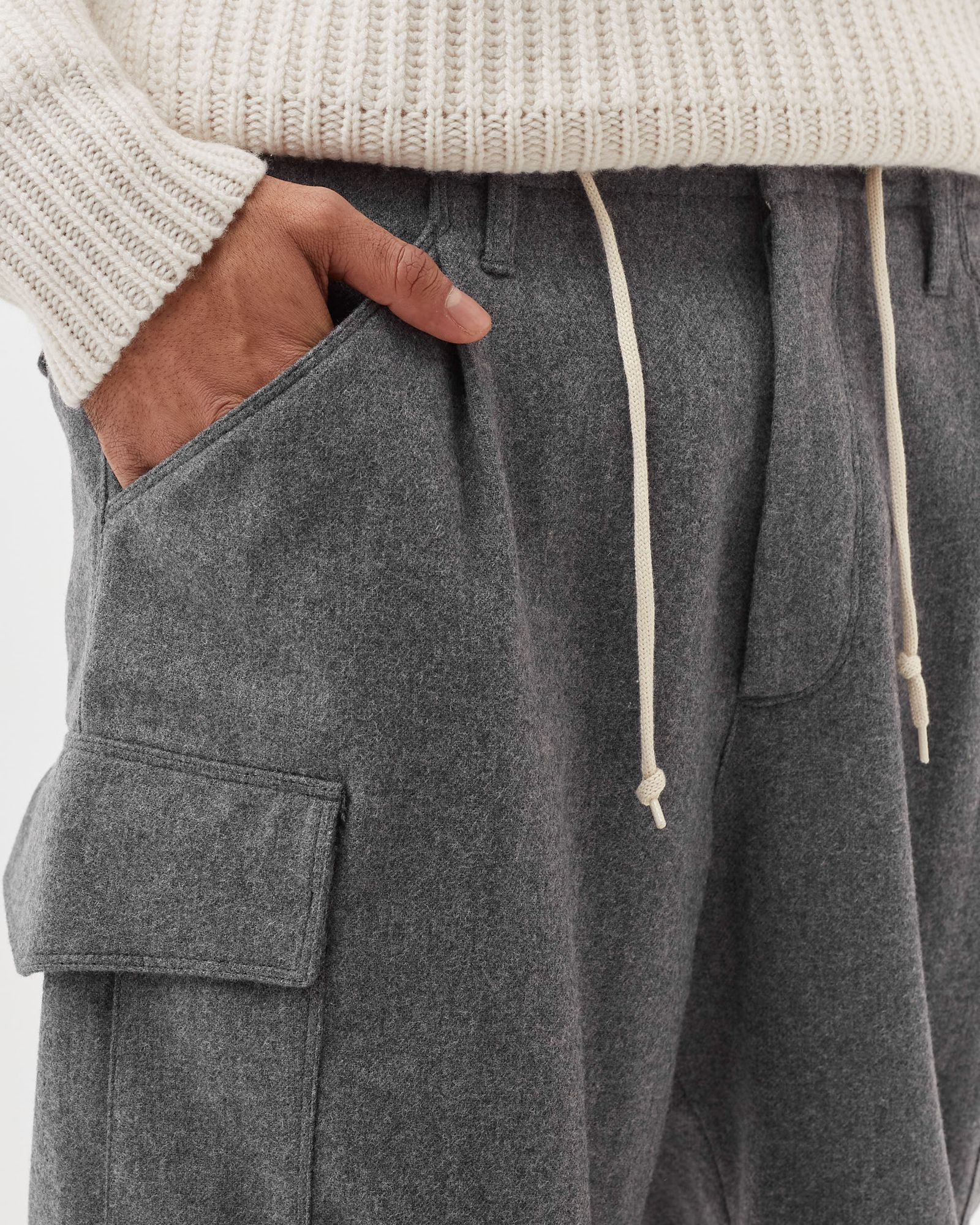 Cargo Drawstring Pants