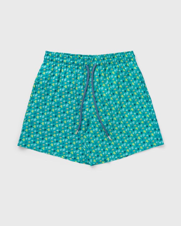 Casablanca Printed Swim Shorts - Green (Heart Monogram) - MF23-TR-032-03