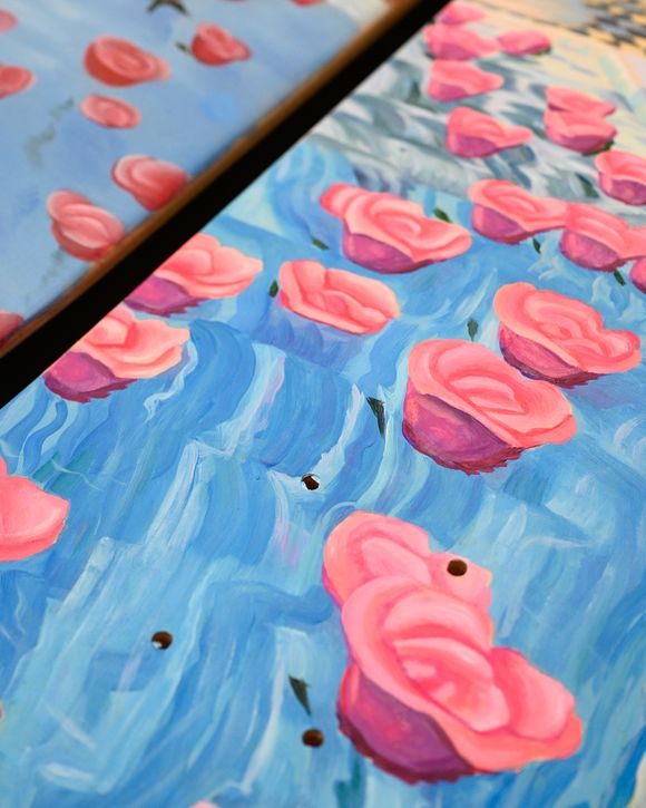 Mak2 Home Sweet Home: Rose Pool Skateboard