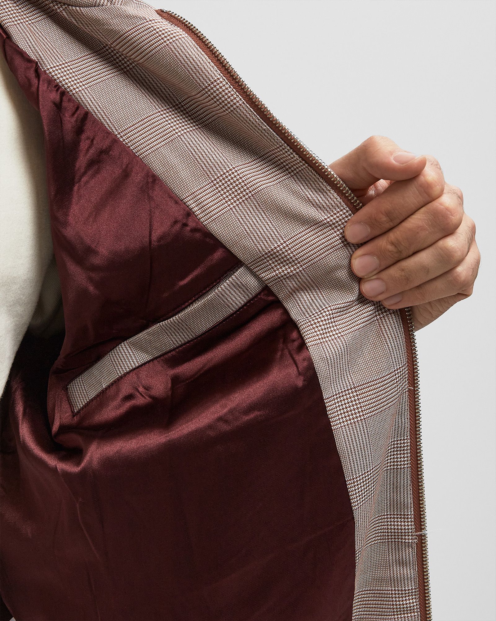 X Mercedes Benz Patchwork Car Coat