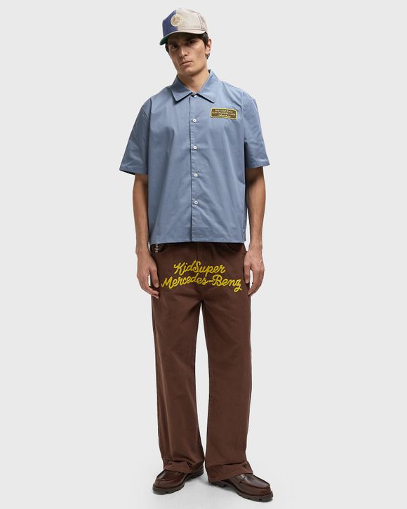 X Mercedes Benz Cropped Work Shirt