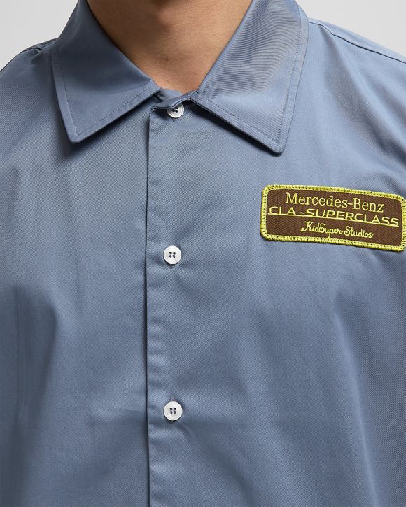 X Mercedes Benz Cropped Work Shirt