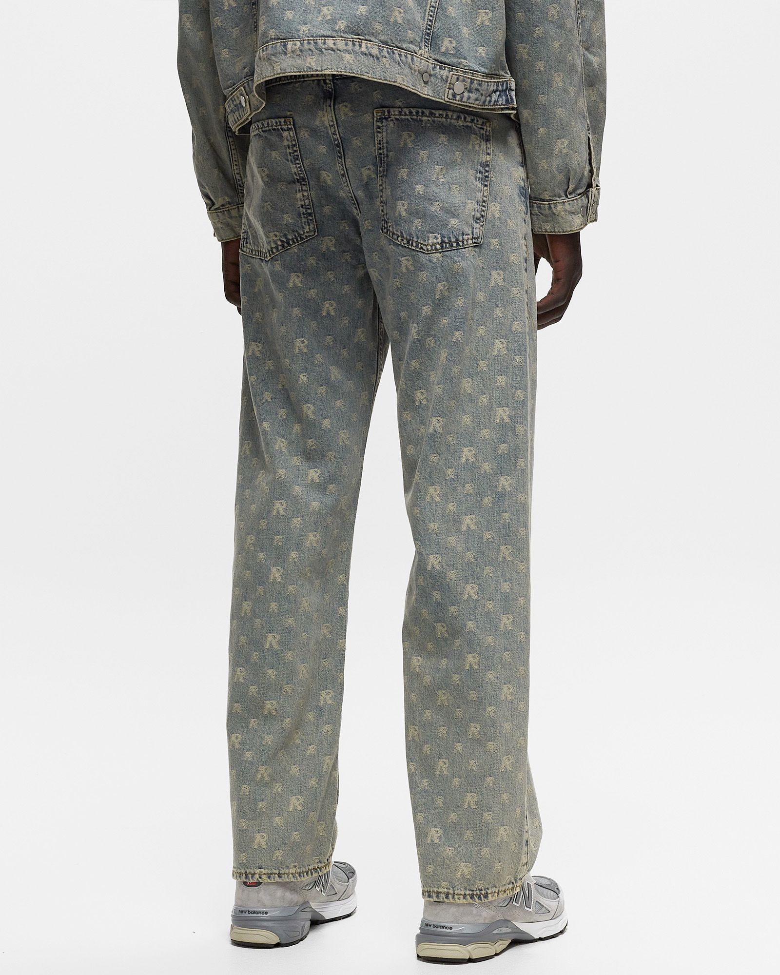 R3 MONOGRAM BAGGY DENIM