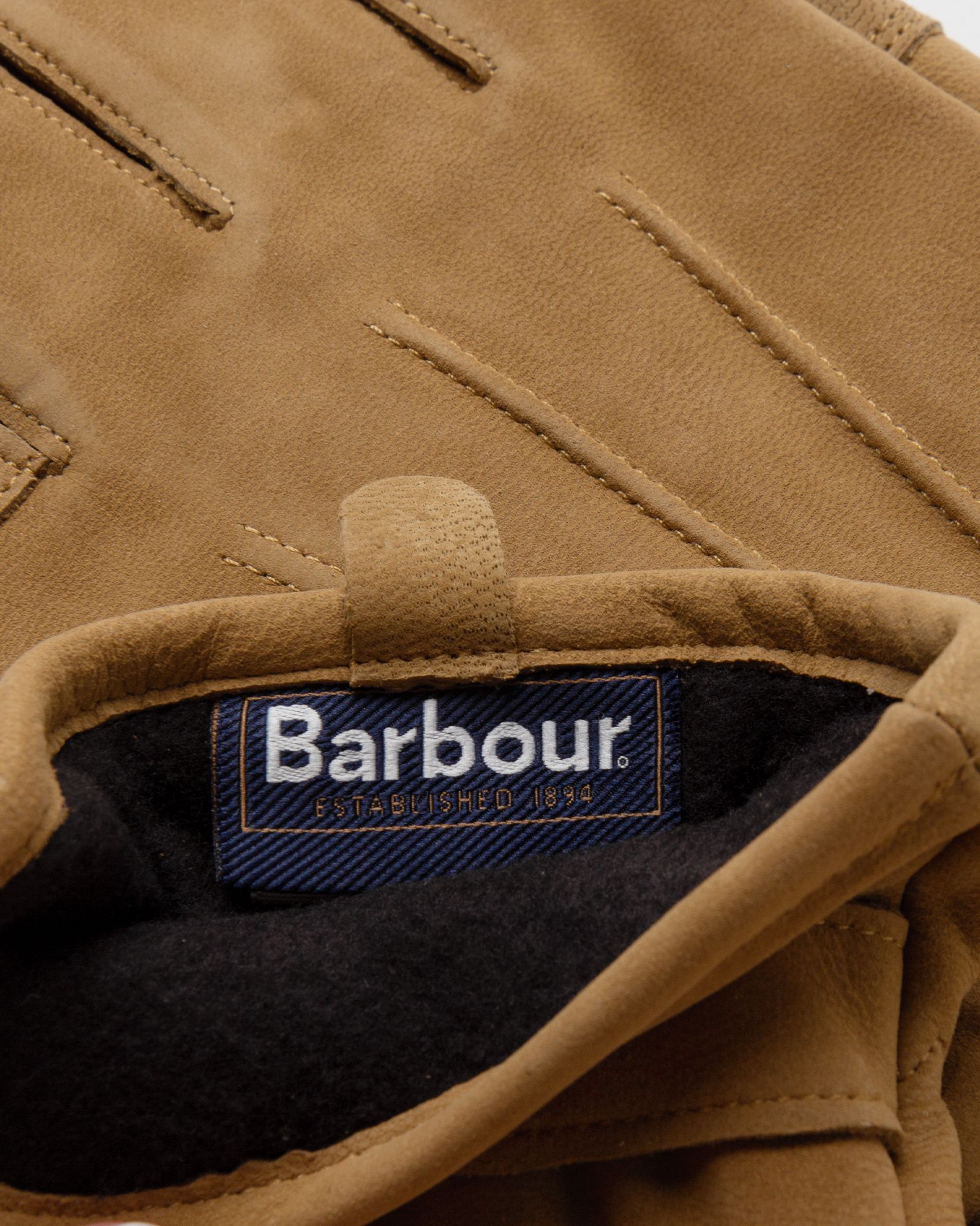Barbour White Label Lthr Thin Glov