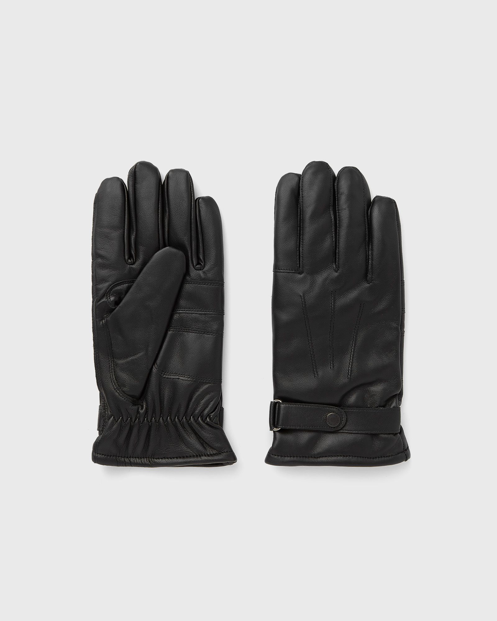 Barbour White Label Burnished  Leather Gloves