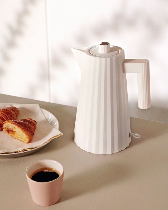 Plissé Bundle weiß Wasserkocher 1,7l und Toaster - EU PLUG