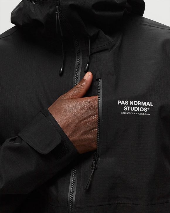 Pas Normal Studios Off-Race Shell Jacket Black - BLACK