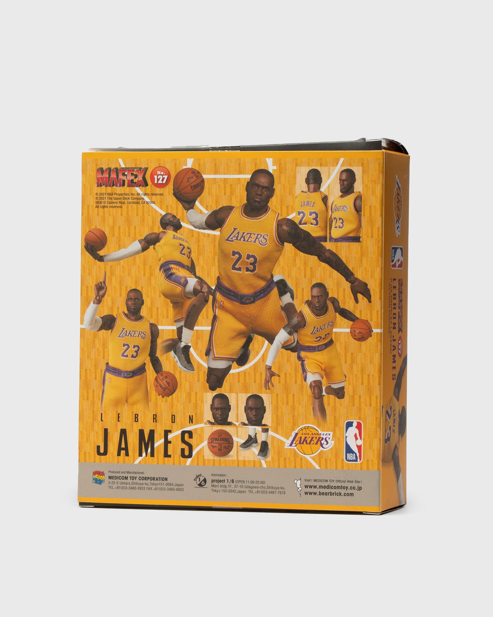 MAFEX LEBRON JAMES LOS ANGELES LAKERS