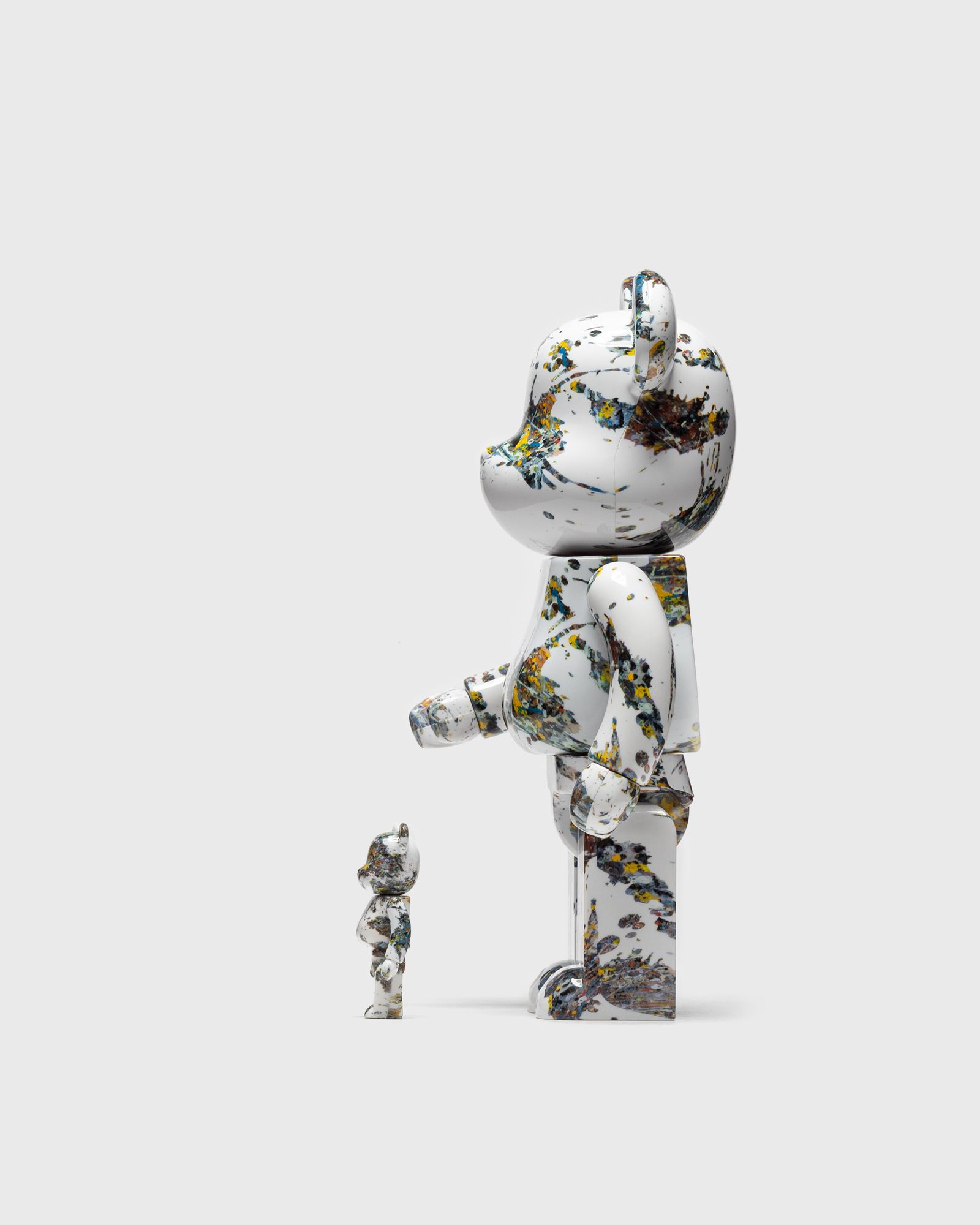 BEARBRICK JACKSON POLLOCK SPLASH 2-PACK 400% 