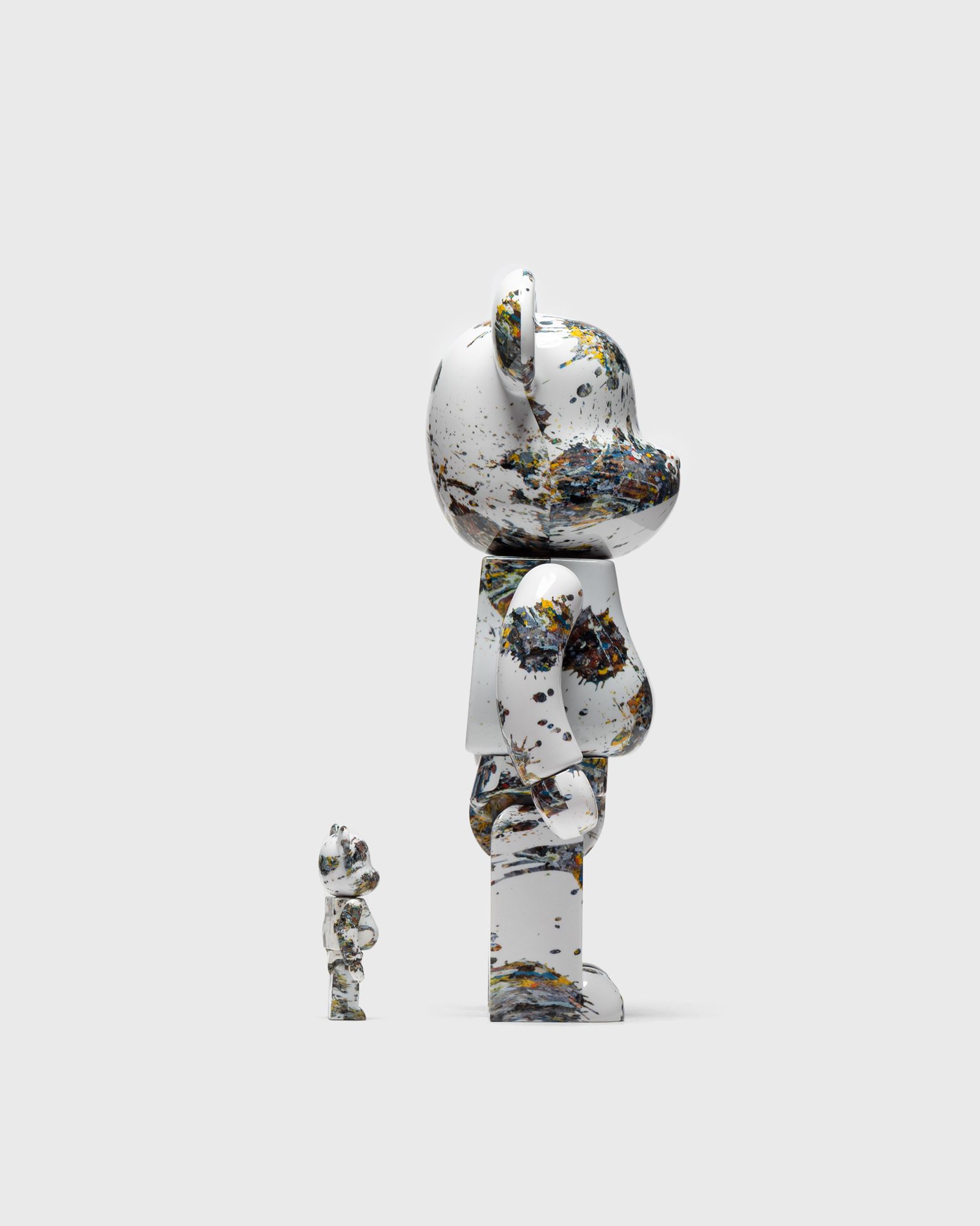 BEARBRICK JACKSON POLLOCK SPLASH 2-PACK 400% 