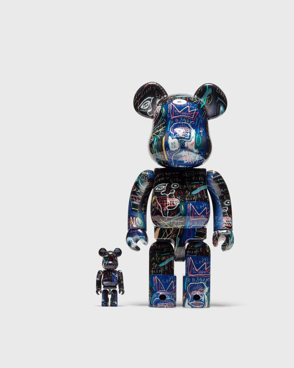 MEDICOM BE@RBRICK JEAN-MICHEL BASQUIAT #7 - 100% + 400% Multi